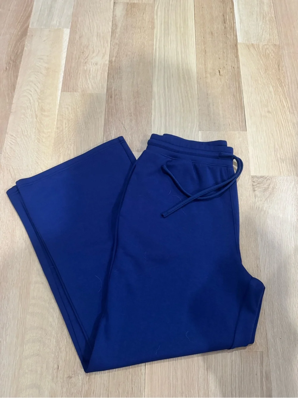 Women's Navy Knit Vest & Jogger Set